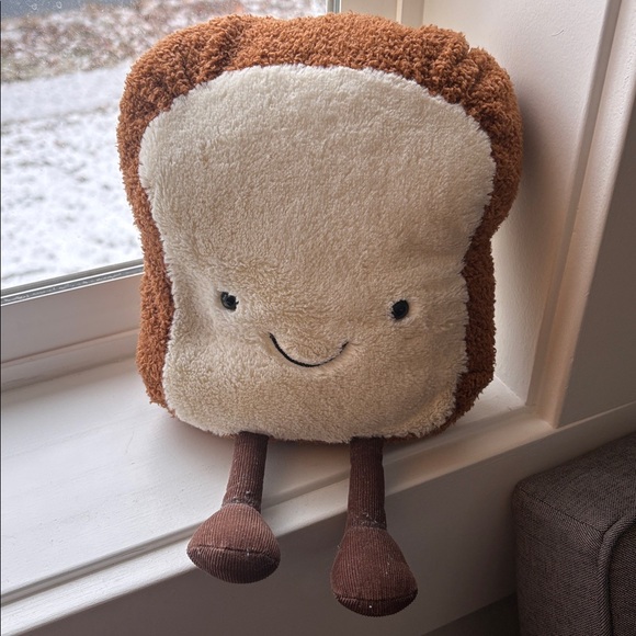 Jellycat Amuseable Toast Slice Of Bread Plush - Picture 1 of 6